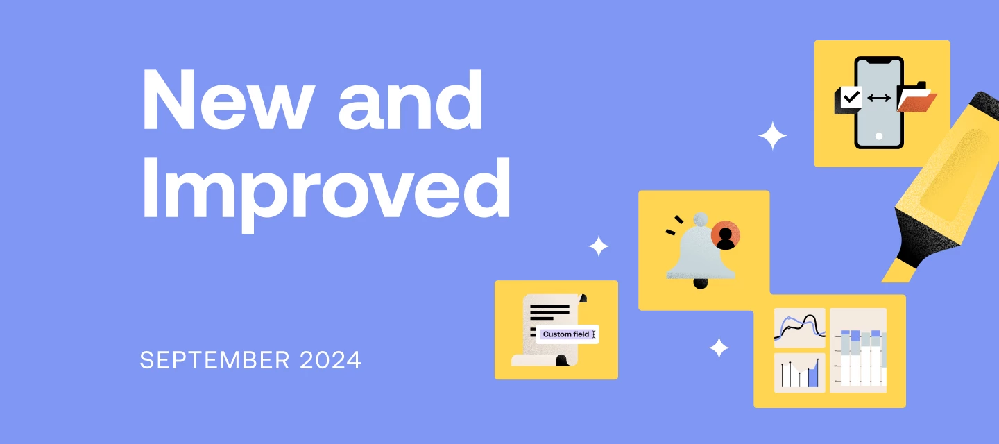 HoneyBook September 2024 new features announcement banner