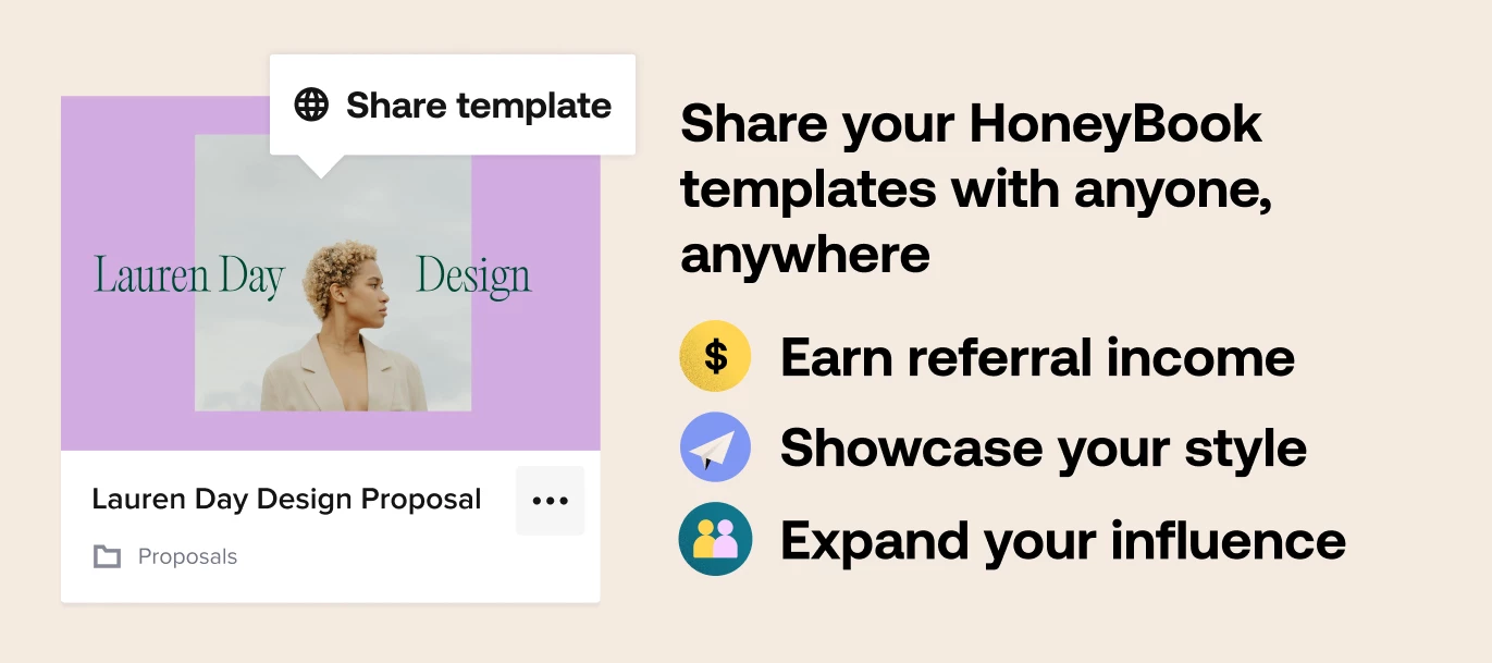 Public template sharing