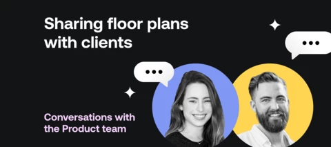 Sharing floor plans with clients