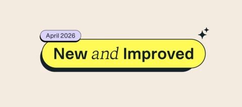 New & Improved: April 2026