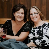 Kim and Lindy