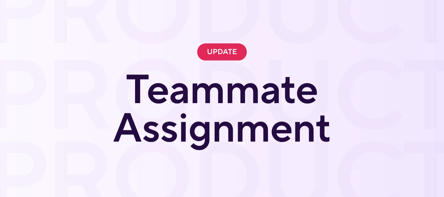 Backup Teammate Assignment 🧹🧼