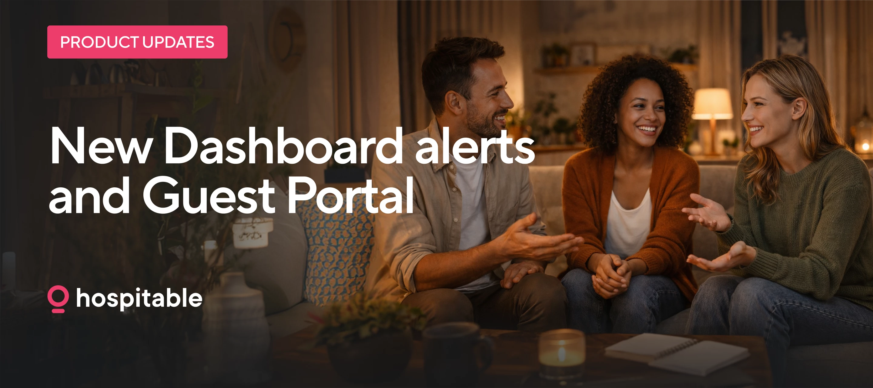 new dashboard alerts and guest portal