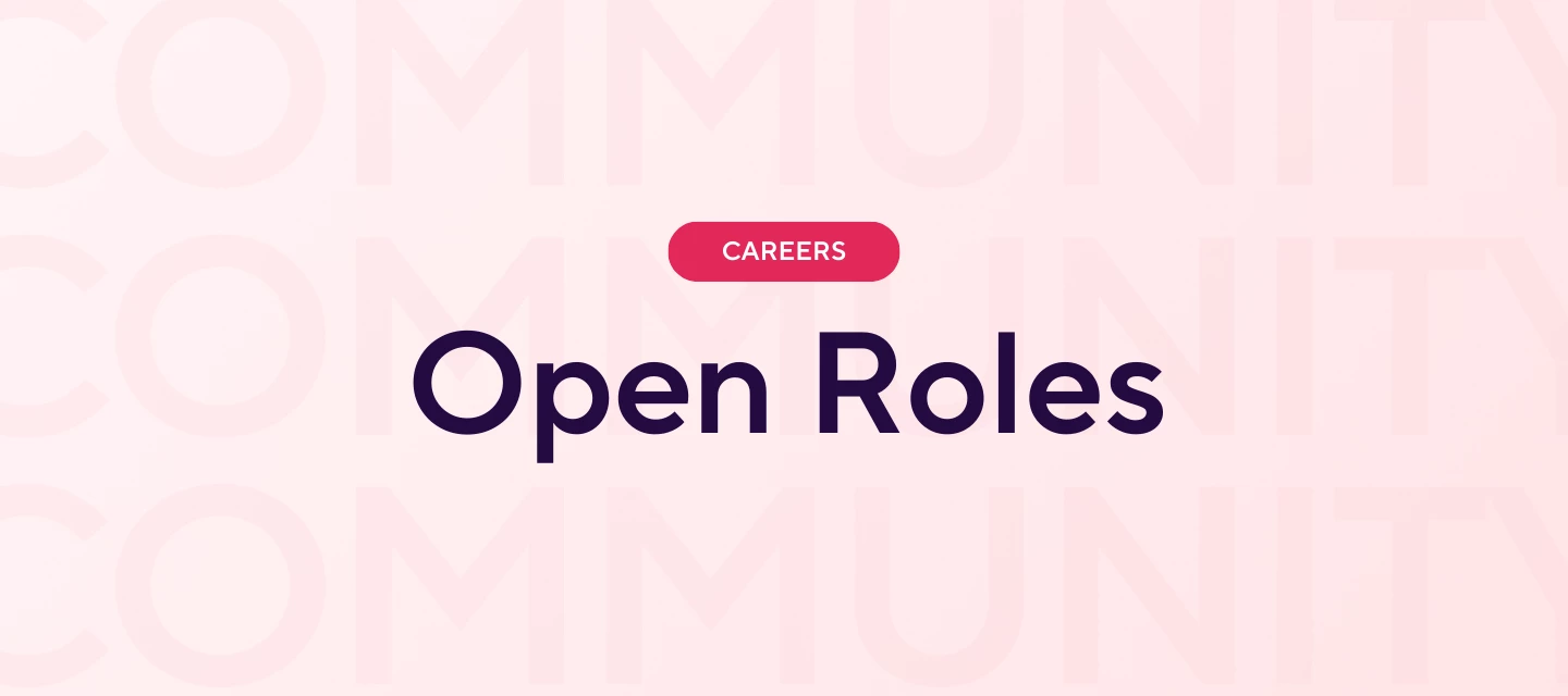 open roles banner