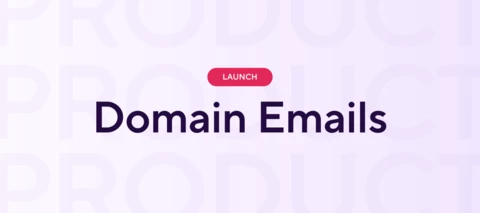 Custom domain emails for owners are live