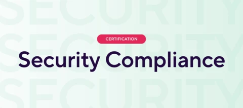 Security and compliance banner