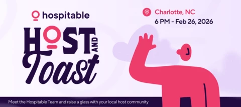 Host & Toast: Meet up ​​​​​​​with fellow hosts in Charlotte on February 26