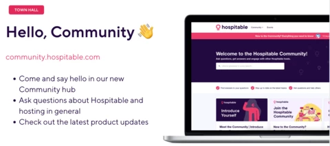 Why we're moving from the Facebook Group to the Hospitable Community 💜