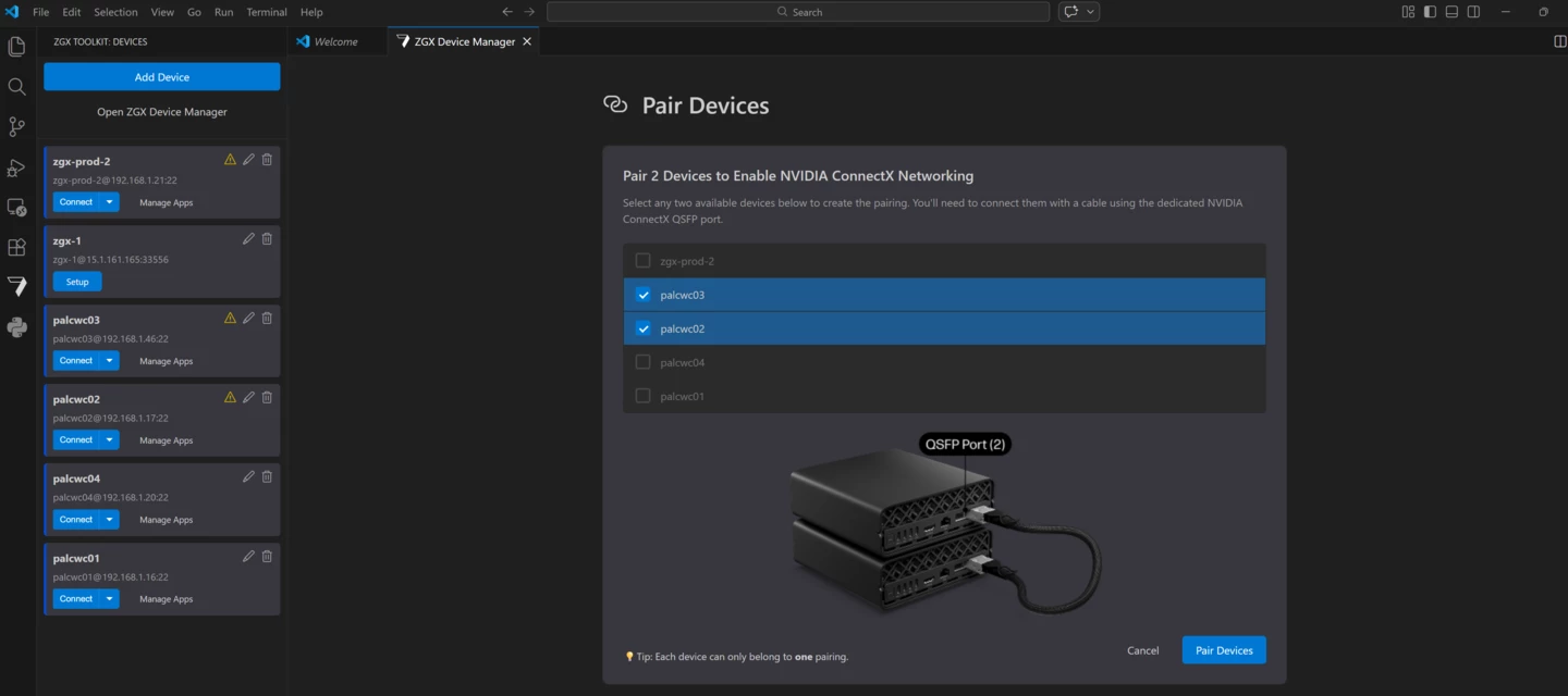ZTK Release - Simplified ConnectX ZGX Device Pairing | HP AI Creator ...