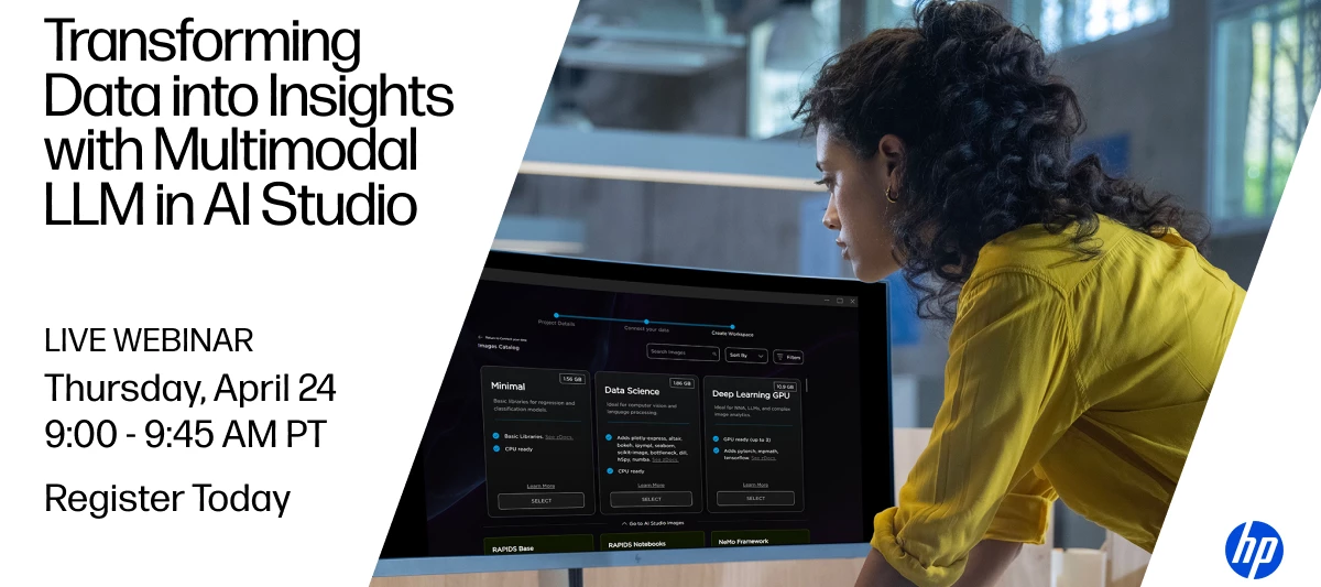 Webinar: Transforming Data into Insights with Multimodal LLMs in AI Studio
