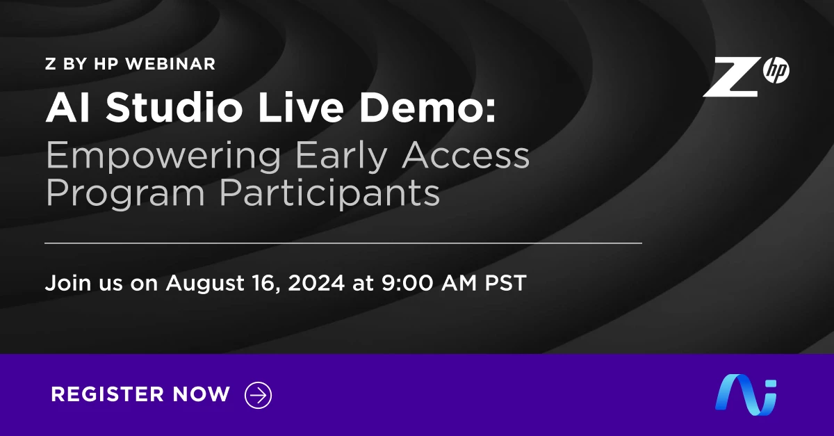 AI Studio Live Demo: August 16th at 9AM PST