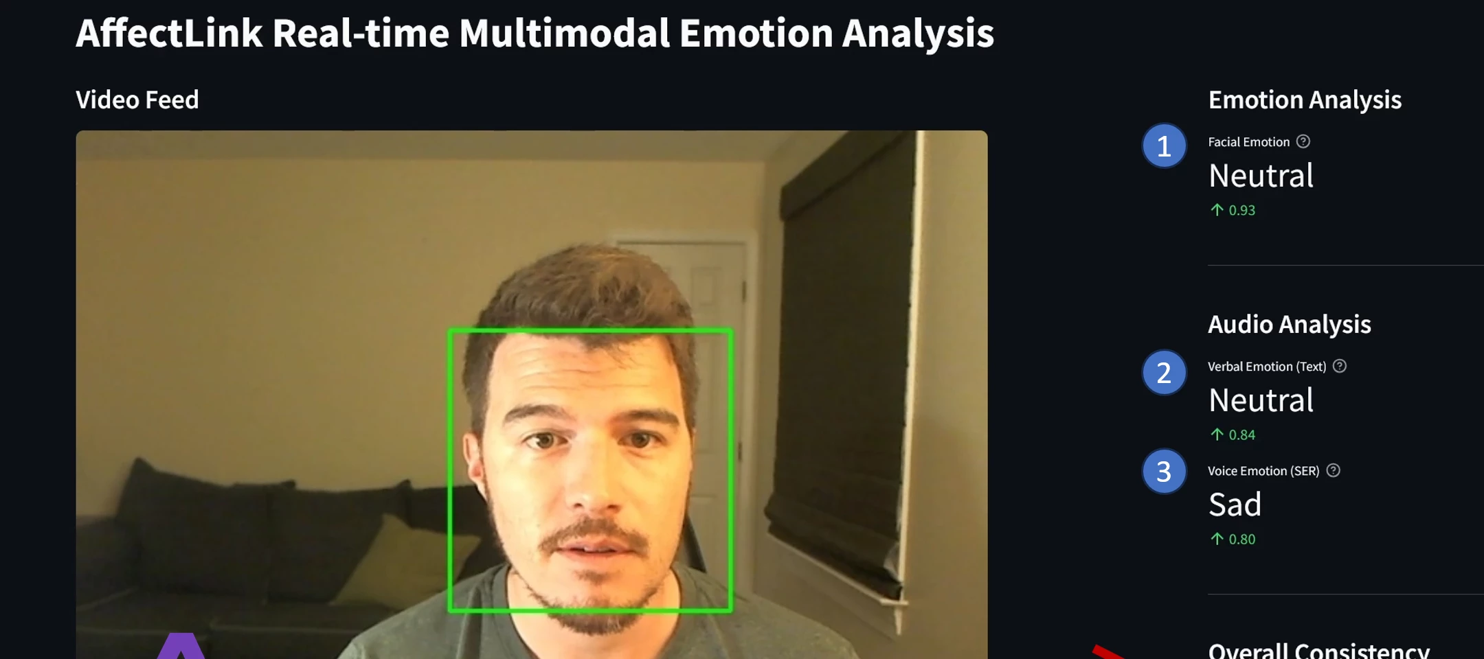 AffectLink: Real-Time Emotion Tracking for Telehealth with HP AI Studio