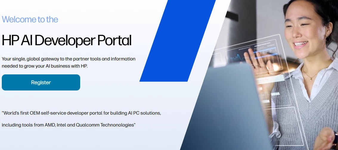 Join the HP AI PC Developer Portal