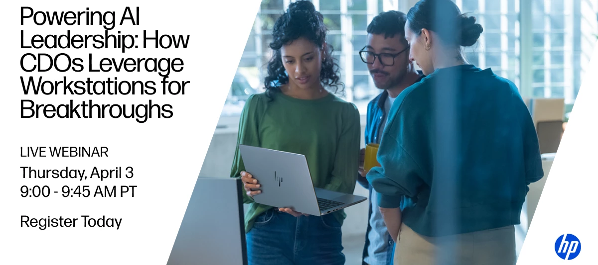 Webinar: Powering AI Leadership: How CDOs Leverage Workstations for Breakthroughs