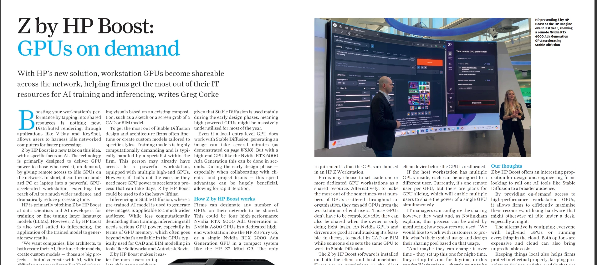 🚀 Z by HP Boost: Tap Into GPU Power on Demand