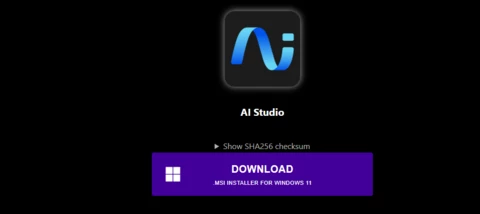 Download AI Studio