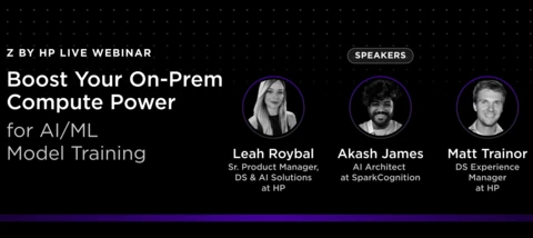 October 4th: Boost Your On-Prem Compute Power for AI/ML Model Training (Webinar)