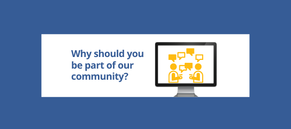 Why should you join the community?