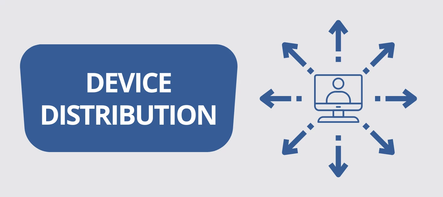 What are you doing for device distribution?