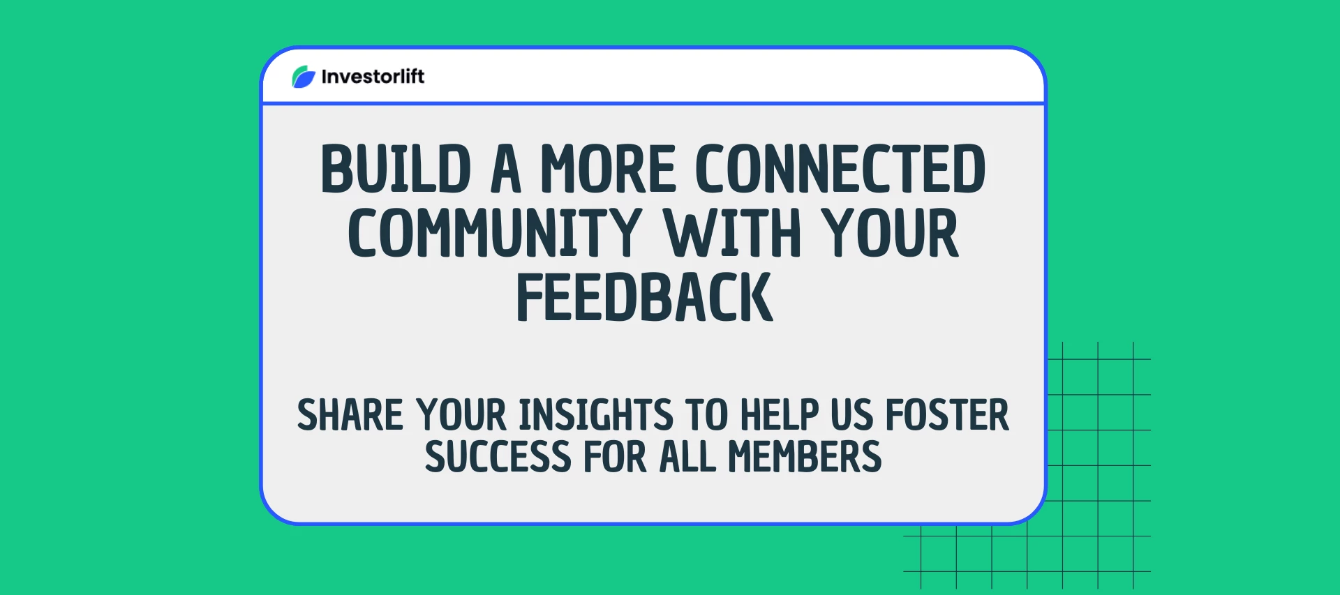 📢 Calling All Investorlift Members!