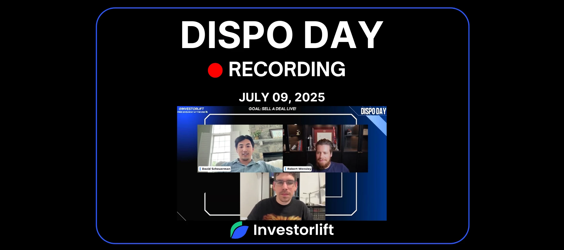 🎥 Dispo Day Recording: AI-Powered Buyer Insights, Real Deals Closed, and Big Platform Updates