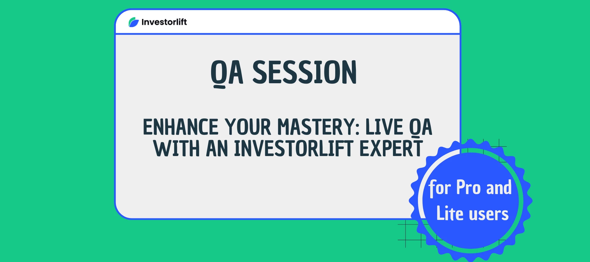 📣 Join Our Live Q&A Session! 📣