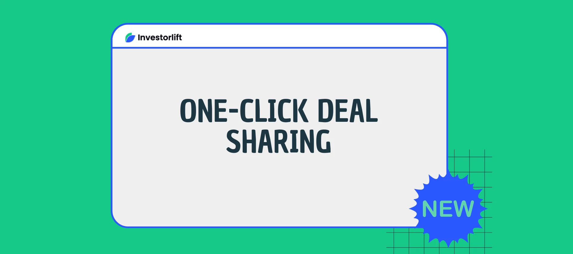 Investorlift AI Update: Share Deals Directly from the Lead Board