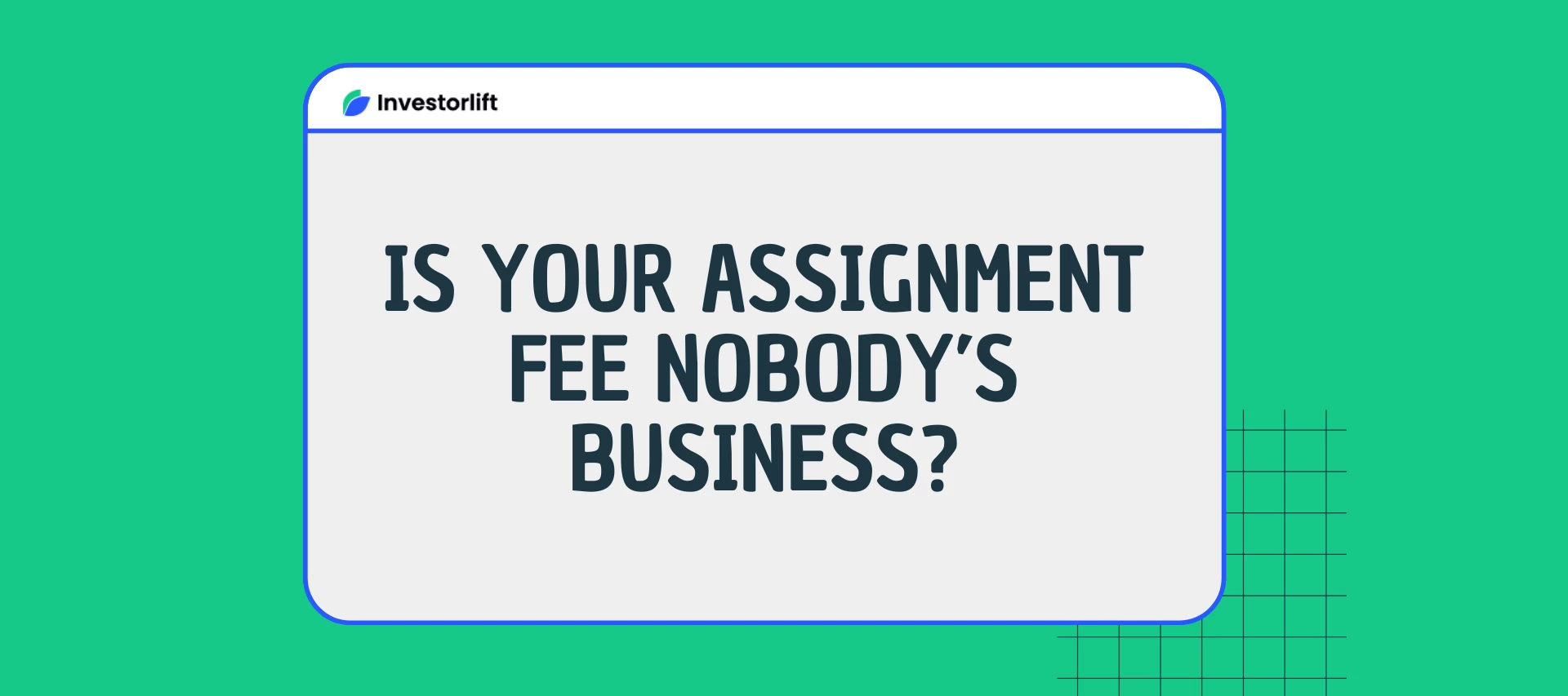 ⚠️ REAL TALK: Is Hiding Your Assignment Fee Smart Hustle - or Just Shady?