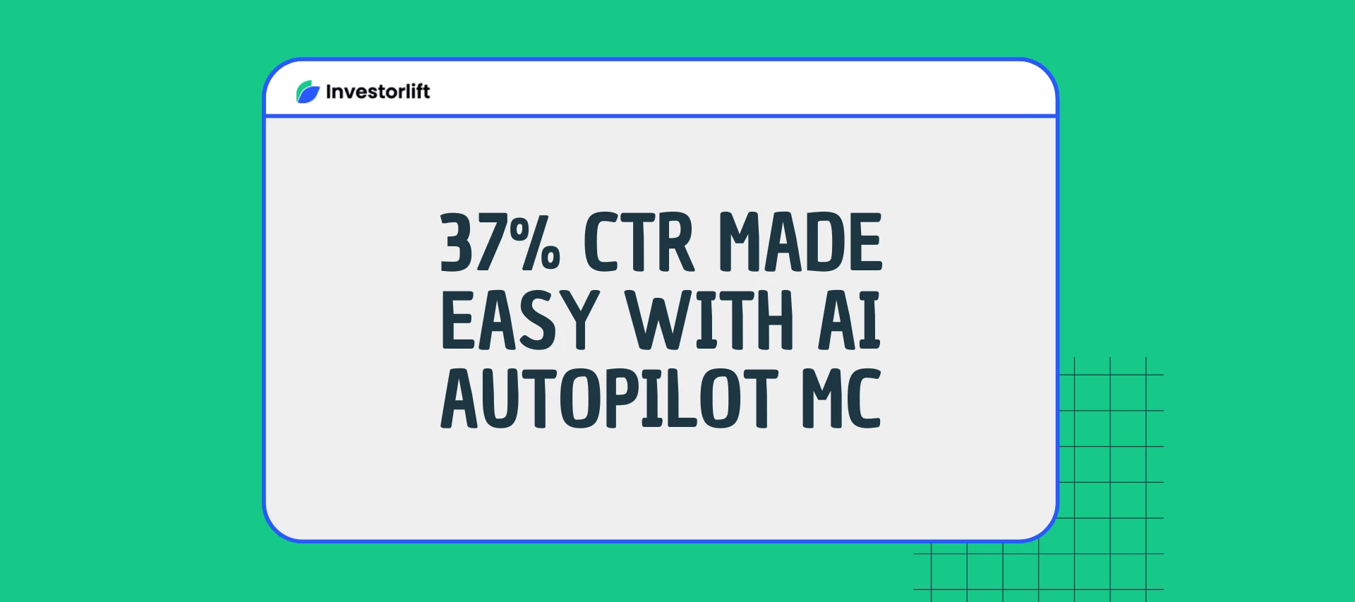 37% CTR in Seconds with AI Autopilot Marketing Campaigns!