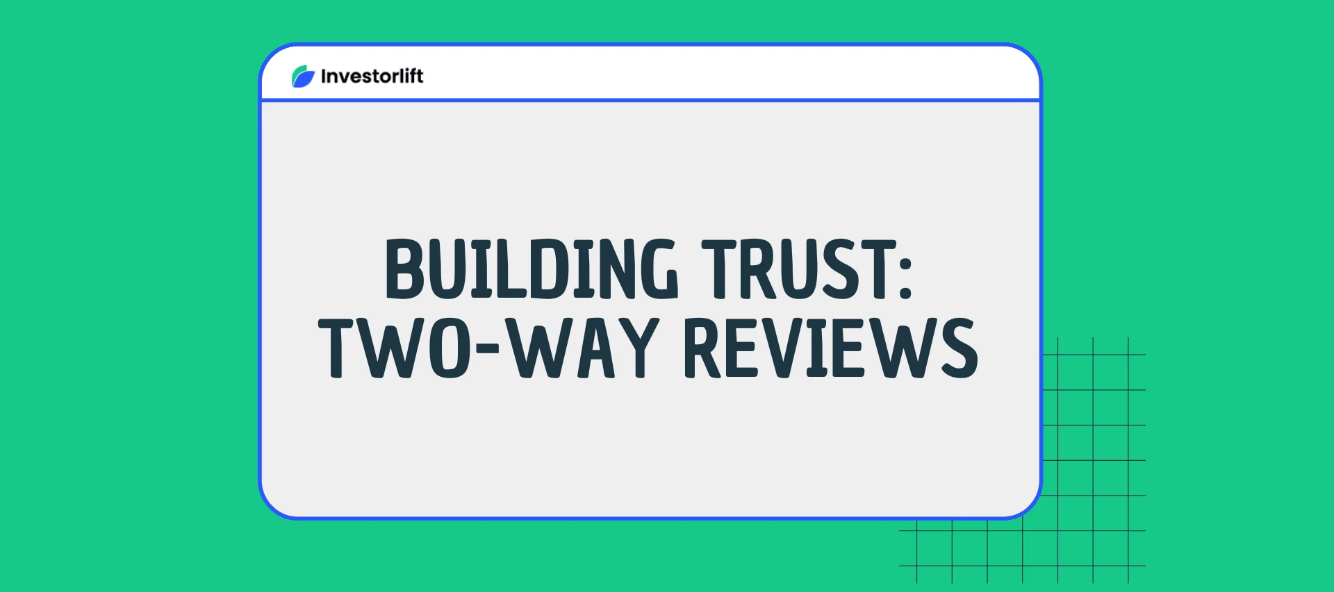 Empowering Buyers with Two-Way Reviews on Investorlift