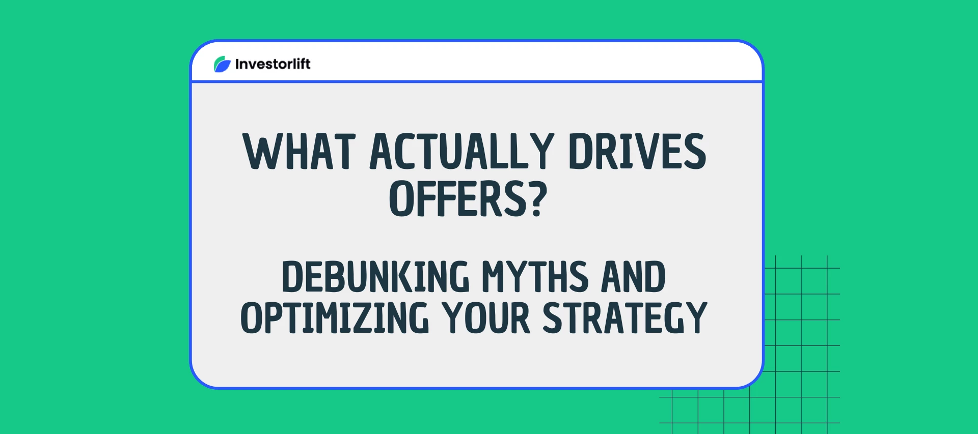 Data Insights: What Actually Affects Your Offer Price?