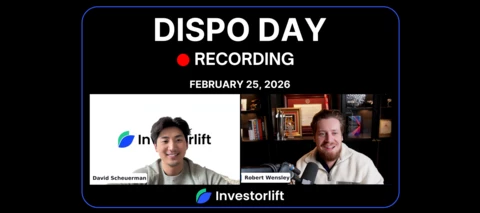 🎥 Dispo Day Recording: 30 Minutes to a Deal: Live Wholesaling Breakdown + Investorlift AI Update