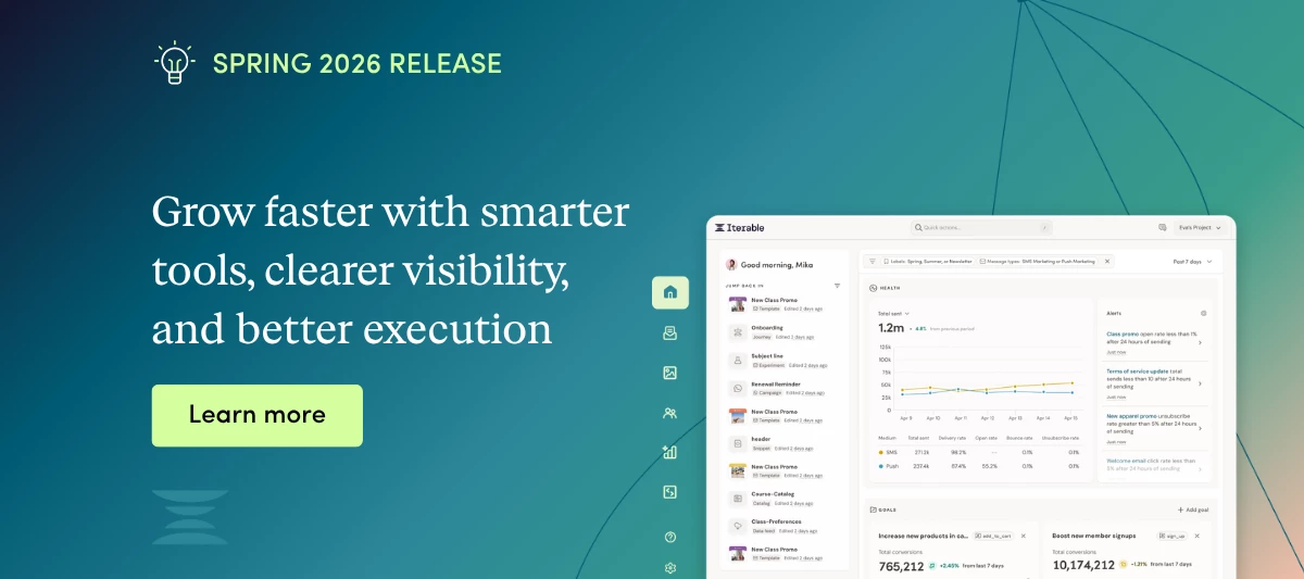 Spring 2026 Product Release Spotlight: What’s New for Faster Growth
