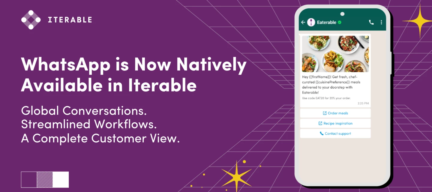 WhatsApp Is Now Natively Available in Iterable 💬 | Community