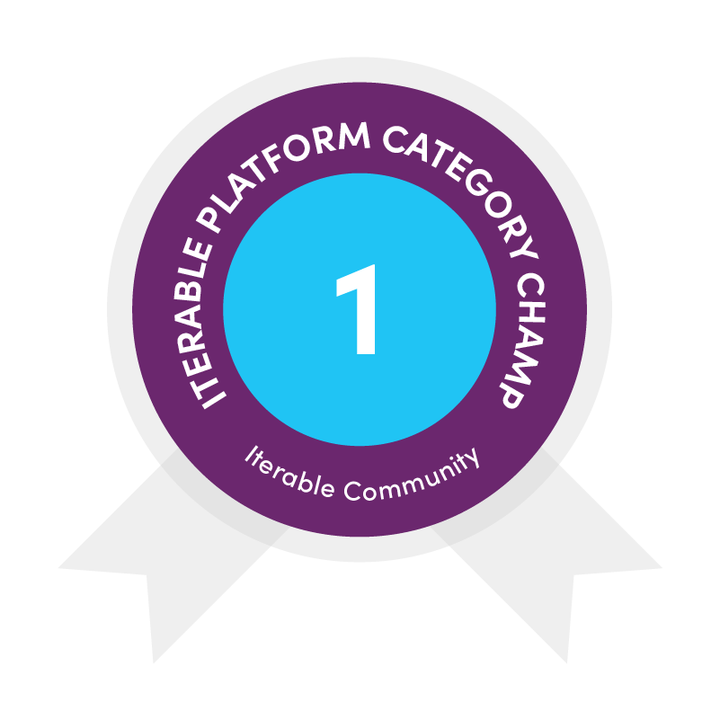 Iterable Platform Category Champ 1