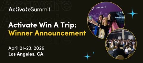 We asked. You showed. Meet our Activate Win A Trip Winner 🎥