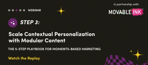 Step 3 of Moments Based Marketing Series (Webinar Recap 🎥) | Content bottlenecks? We all know the feeling.