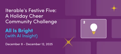 Day 2 of 5 - All is Bright (with AI Insight): Iterable's Festive Five