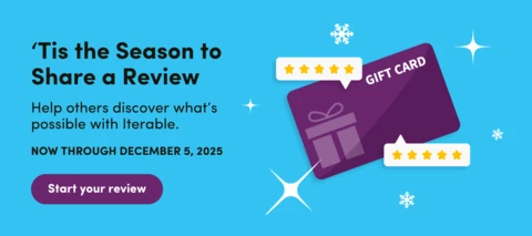 ‘Tis the Season to Share Your Iterable Review — Help Us Reach 75 reviews!