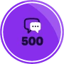 Replies Authored 500