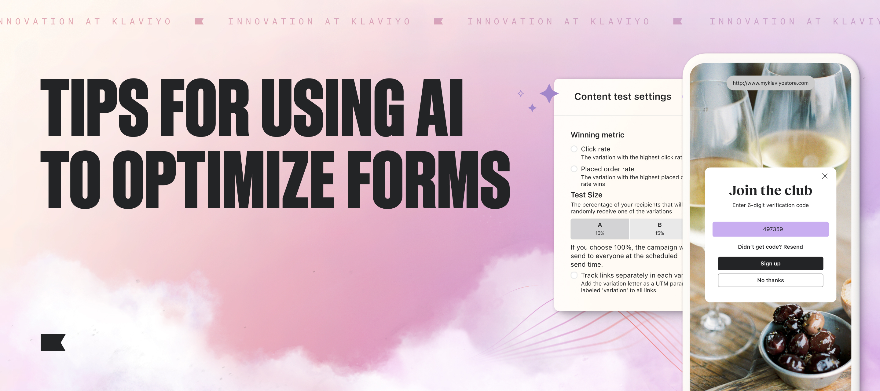 Tips for using AI to optimize forms
