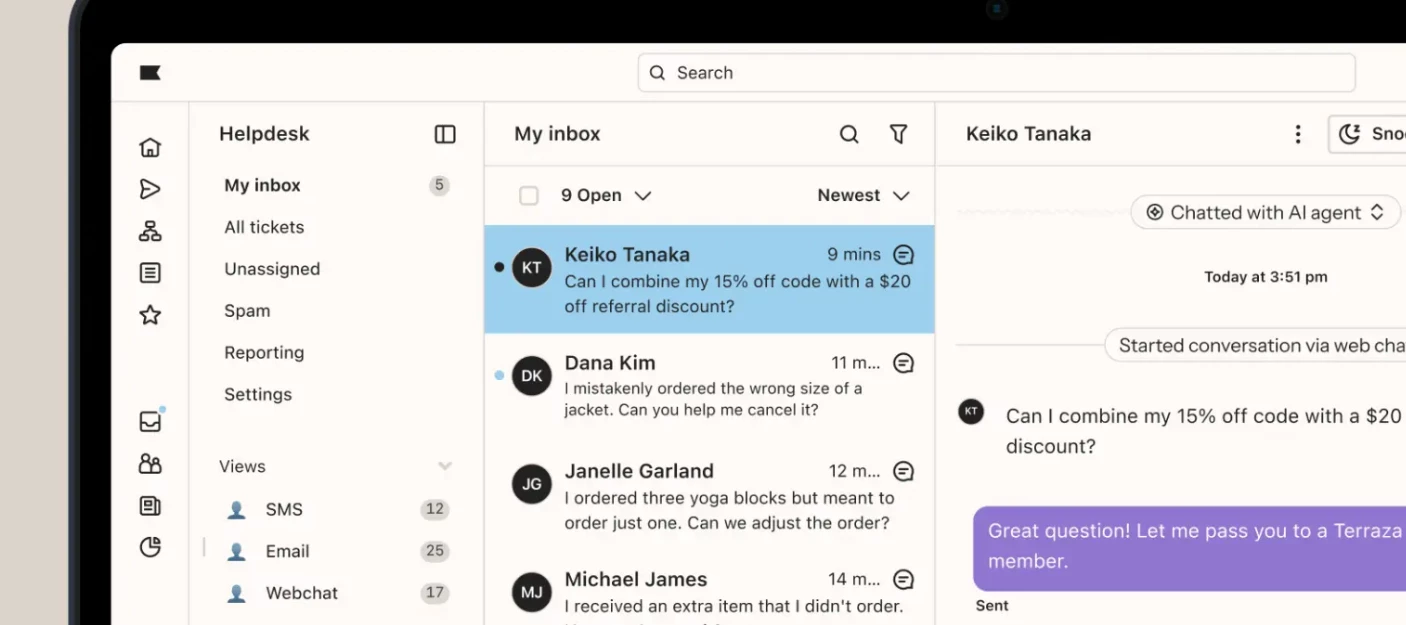 Introducing K:Service - Customer Hub, Customer Agent, Helpdesk ...