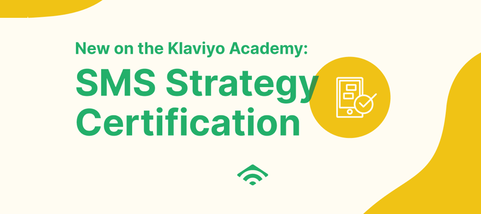 Own Your Growth! Announcing the SMS Strategy Certification