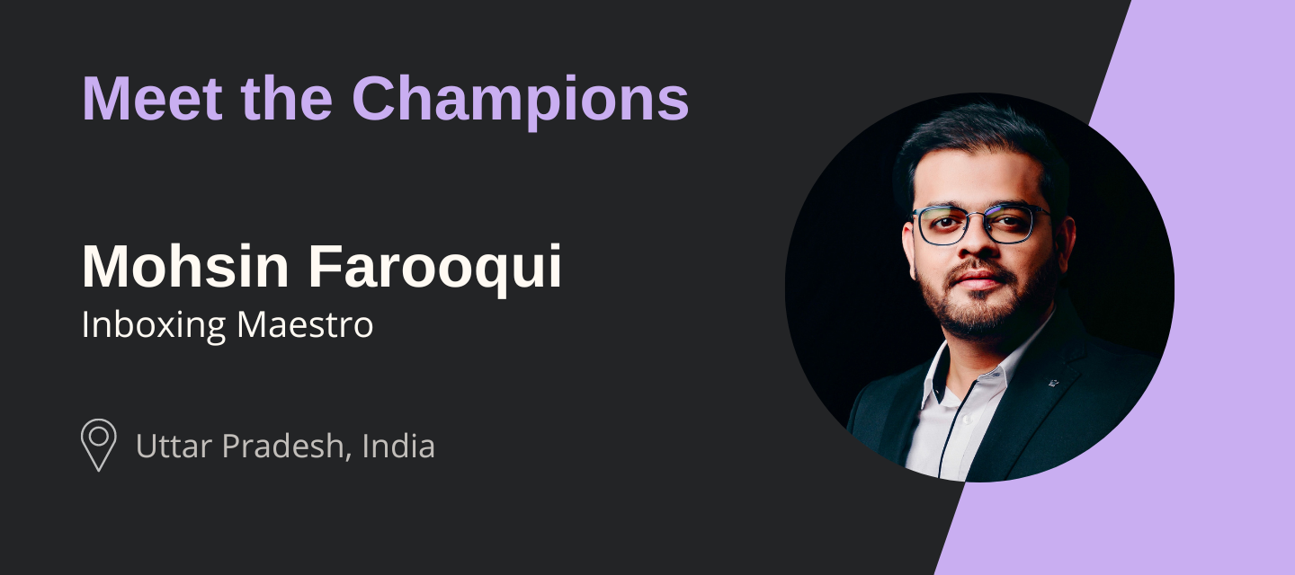 Meet the Champions: Mohsin Farooqui