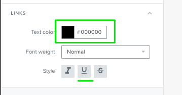 make manage_preferences underline color white | Klaviyo Community