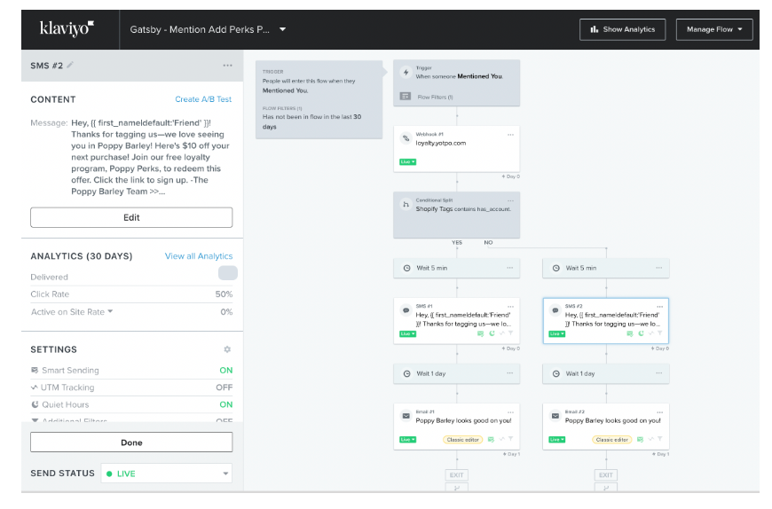 customer journey klaviyo