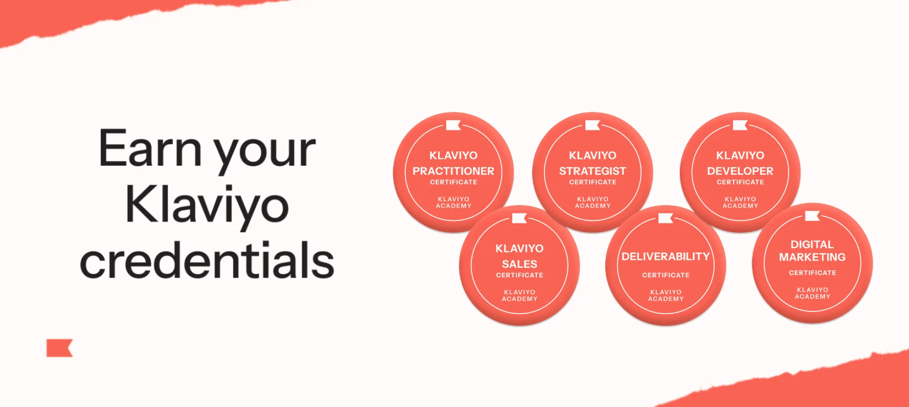 Stand out with Klaviyo digital credentials!