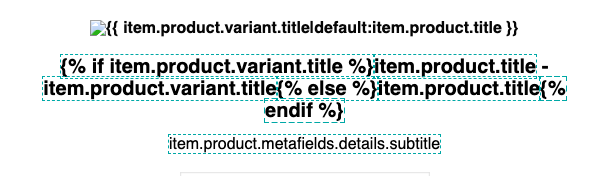 Product variant title : 'default title' problem