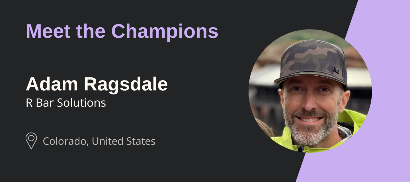 Meet the Champions: Adam Ragsdale