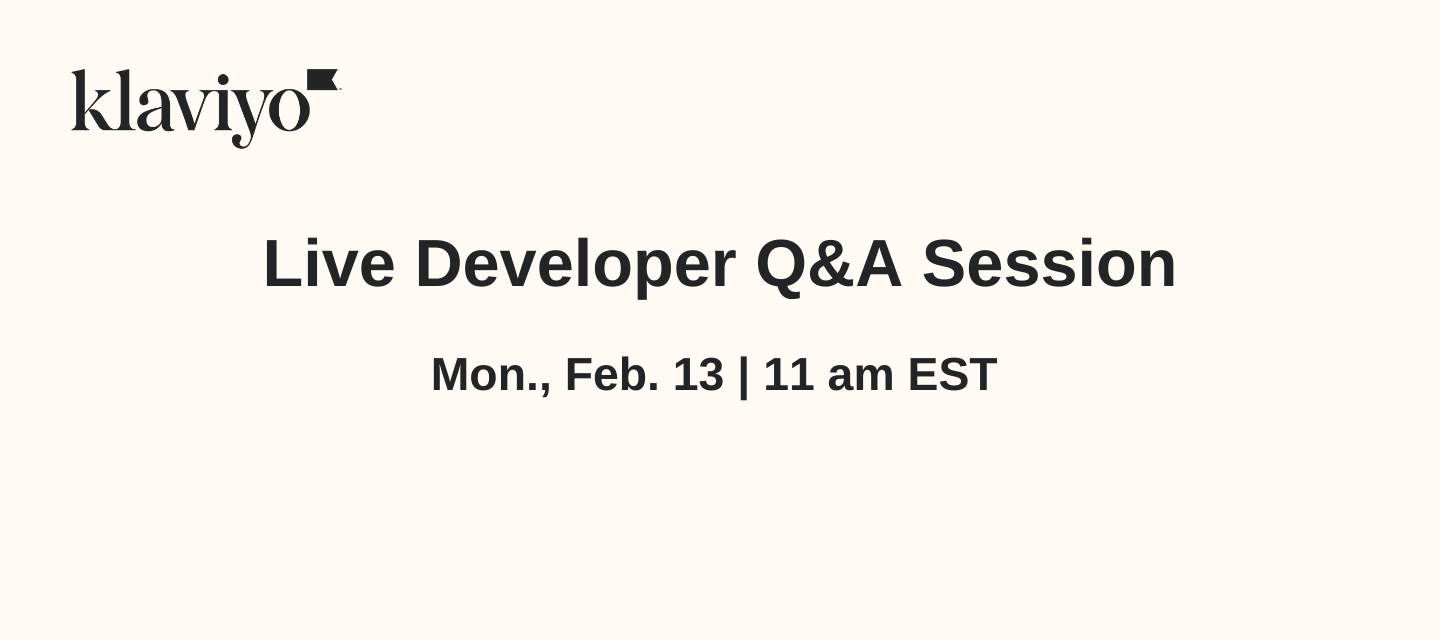 Live Developer Q&A | Take control of your growth